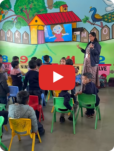 Padali School classroom video thumbnail with children