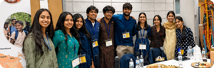 New Jersey participants in the AIM for Seva Global Youth Leadership Program