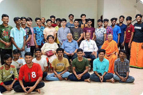 Sanjay and Shaila Patankar boys' chatralaya visit