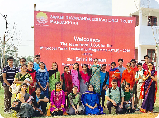 Namita Davey Global Youth Leadership Program trip