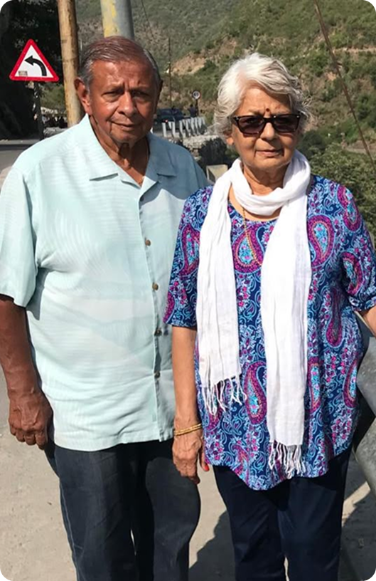 Piyush and Abhantika Shah