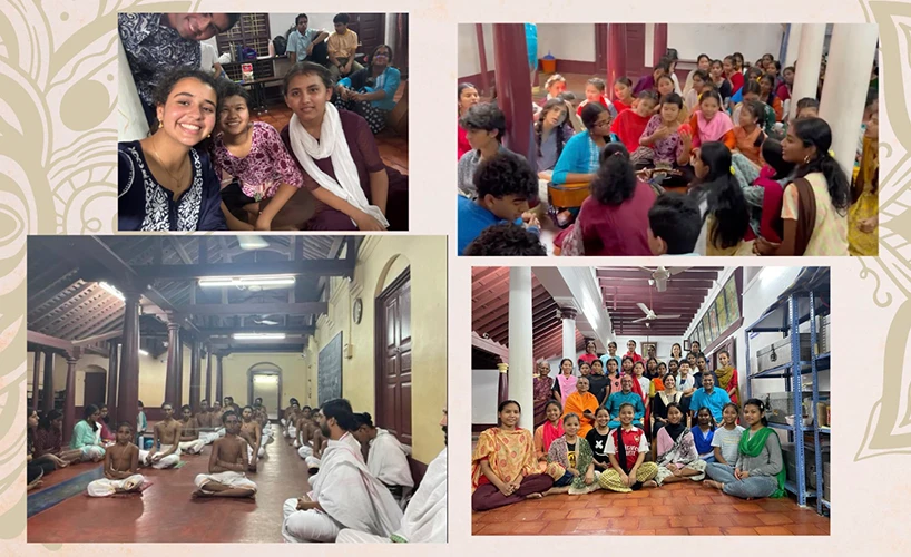 San Diego students on GYLP trip to Manjakkudi