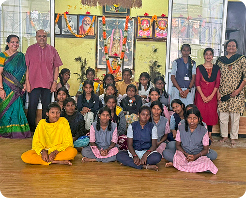 Visit to AIM for Seva Anaikatti Girls Chatralya
